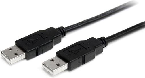 Fotoja e Kabllo StarTech USB-A - USB-A (USB2AA1M), 1 m, e zezë