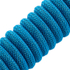 Fotoja e Kabllo spirale CableMod Pro, USB-C/USB-A, 1.5m, bruz, Picture 2