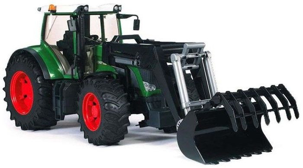 Fotoja e Traktor lodër Bruder, i zi / i gjelbër