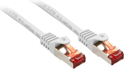 Fotoja e Kabllo rrjeti Lindy, 2 x RJ45, 2 m, e bardhë
