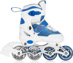 Fotoja e Rollera Spokey Inline Tony WH / NV, Nr. 30-33, të bardha / kaltra