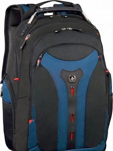 Fotoja e Çantë shpine për laptop Wenger Pegasus (60639), 17", e kaltër / e zezë