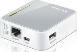 Fotoja e Ruter TP-Link TL-MR3020, i bardhë
