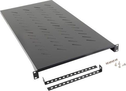 Fotoja e Raft serverik Lanberg AK-1013-B, 19", 1U, 1200 mm, i zi