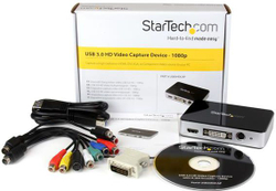 Fotoja e Përshtatatës RTV StarTech, 1080p, USB 3.0, i zi