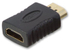 Fotoja e Përshtatës HDMI Lindy AV, i zi, Picture 1