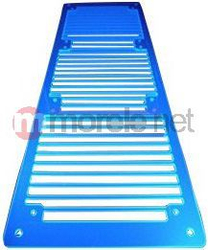 Fotoja e Mbrojtës ventilatori me vija AC Ryan RadGrillz, 3x120mm, i kaltër
