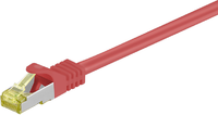 Fotoja e Kabllo MicroConnect patch S/FTP, RJ45, Cat7, 0.5m, e kuqe