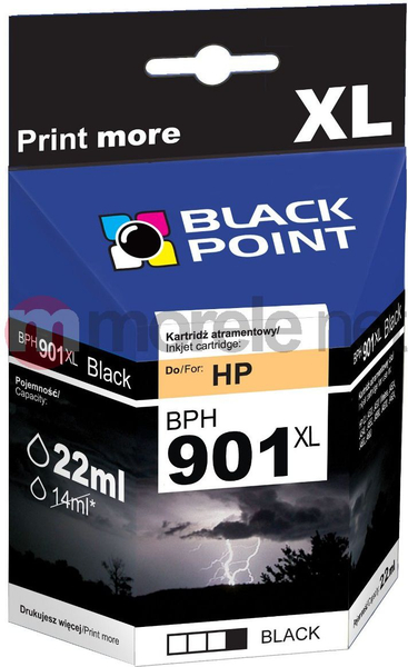 Fotoja e Ngjyrë për printer Black Point BPH901XLBK, e zezë