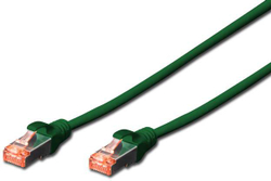 Fotoja e Kabllo patchcord Digitus Cat.6, S/FTP, 2m, e gjelbër