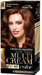 Fotoja e Ngjyrë për flokë Joanna Multi Cream Color nr. 38 Chestnut Brown