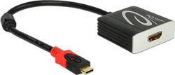 Fotoja e Përshtatës Delock 62730, USB-C në HDMI, 20cm, i zi