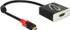 Fotoja e Përshtatës Delock 62730, USB-C në HDMI, 20cm, i zi, Picture 1
