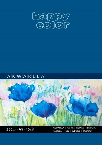 Fotoja e Bllok për pikturim Happy Color, A5, 10 fletë të bardha