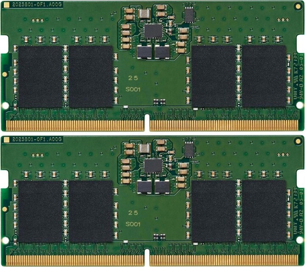 Fotoja e Memorie Kingston KCP 32GB (2x16GB) DDR5 4800 CL40 SO-DIMM