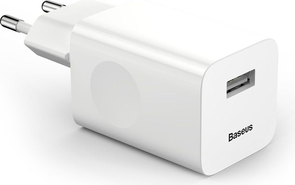 Fotoja e Karikues Baseus (CCALL-BX02), USB-A, 3A, e bardhë
