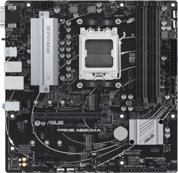 Fotoja e Pllakë amë ASUS PRIME A620M-A-CSM - AMD A620