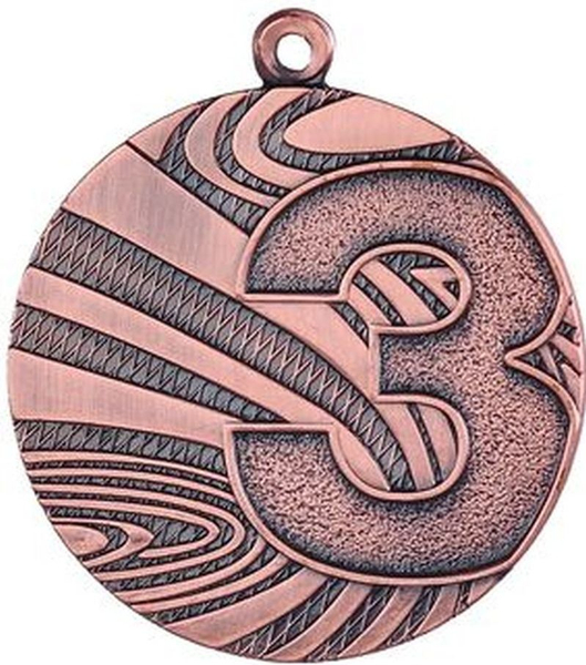 Fotoja e Medalje Victoria Sport, vendi i tretë, 4 cm, bronz