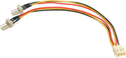 Fotoja e Kabllo StarTech 3-pin x2 TX3SPLITTER, 0.15m, shumëngjyrëshe