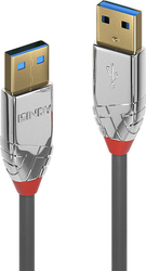 Fotoja e Kabllo Lindy USB-A në USB-A 36625, 0.5 metra, gri