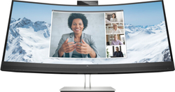 Fotoja e Monitor HP E34m G4 - LED, 34", UW-QHD, i zi / argjendtë