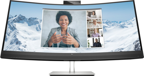 Fotoja e Monitor HP E34m G4 - LED, 34", UW-QHD, i zi / argjendtë