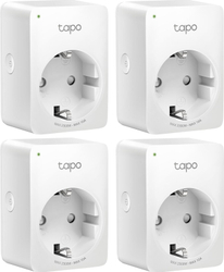 Fotoja e Priza smart TP-LINK TAPO P100 SMART PLUG WI-FI, 4 copë