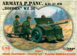 Fotoja e Lodër model ushtarak Mirage Armata P. Panc. 37mm Bofors WZ 36