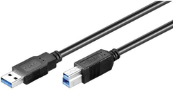 Fotoja e Kabllo USB Goobay, 1.8 m, e zezë
