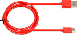 Fotoja e Kabllo USB iBOX, USB-A në USB-C, 1 m, e kuqe