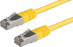 Fotoja e Kabllo rrjeti Roline, RJ-45 - RJ-45, 1 m, e verdhë