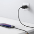 Fotoja e Karikues Baseus Super Si Quick 1C, USB-C, 25W, i zi + kabllo USB-C - USB-C, 3A, 1M, e zezë, Picture 6
