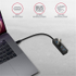 Fotoja e Mini Hub AXAGON USB-C 3.2 Gen1 - 4xUSB-A, 5Gbit/s, OTG, 20cm, i zi, Picture 3