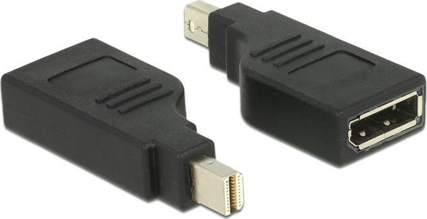 Fotoja e Përshtatës DeLock AV DisplayPort Mini - DisplayPort 65626, i zi