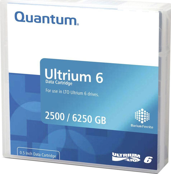 Fotoja e Shirit Quantum, LTO-6 Ultrium 2,5 / 6,25 TB
