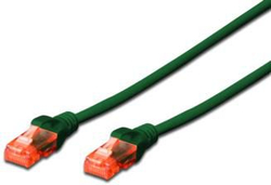 Fotoja e Kabllo Patchcord Digitus, Cat6, 10m, e gjelbër
