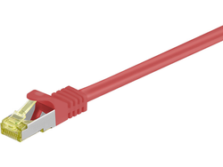 Fotoja e Kabllo MicroConnect patch S/FTP, RJ45, Cat7, 2m, e kuqe