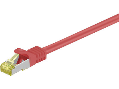 Fotoja e Kabllo MicroConnect patch S/FTP, RJ45, Cat7, 2m, e kuqe