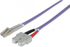 Fotoja e Kabllo patchcord Intellinet Network Solutions me fibër optike, LC – SC, 2m, vjollcë, Picture 1