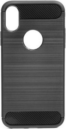 Fotoja e Mbrojtës celulari Forcell Carbon për iPhone Xs, i zi