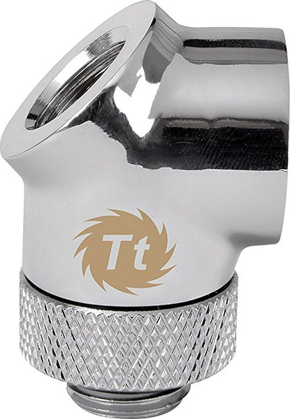 Fotoja e Lidhës këndor Thermaltake Pacific 1/4", për sistemet e ftohjes në PC
