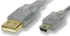 Fotoja e Kabllo USB PremiumCord USB-A - miniUSB, 3m, transparente, Picture 1