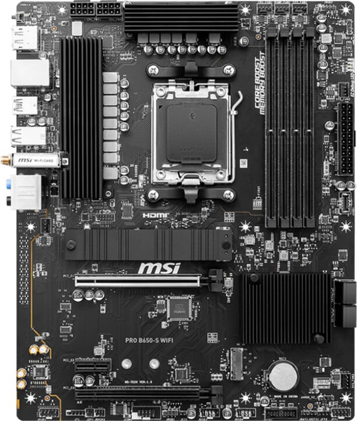Fotoja e Pllakë amë MSI PRO B650-S WIFI - AMD B650