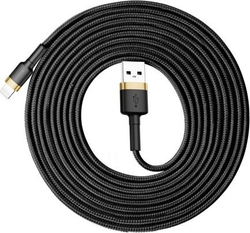 Fotoja e Kabllo Baseus USB-A - Lightning, 3m, e zezë