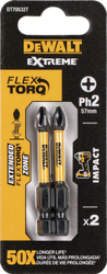 Fotoja e Pjesë për turjelë Dewalt Extreme Impact Torsion2 PH2, 50 mm, 2 copë