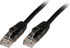 Fotoja e Kabllo Lindy Patchcord Cat6, 2m, e zezë, Picture 1