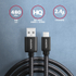 Fotoja e Kabllo AXAGON USB-A - micro USB2.0 HQ, 2.4A, 1.5m, e zezë, Picture 2