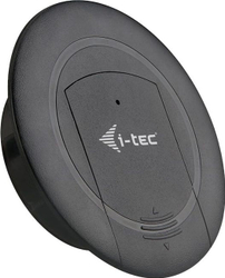Fotoja e Karikues desktop i integruar i-Tec, USB‑C PD 3.0 + 3 x USB A QC3.0, 96 W, i zi