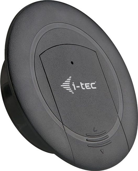 Fotoja e Karikues desktop i integruar i-Tec, USB‑C PD 3.0 + 3 x USB A QC3.0, 96 W, i zi