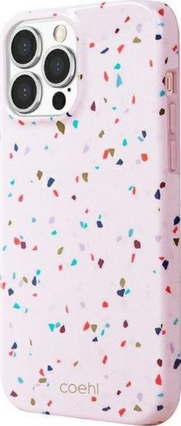 Fotoja e Mbrojtëse Uniq Case UNIQ Coehl Terrazzo për Apple iPhone 13 Pro Max, rozë e kuqe